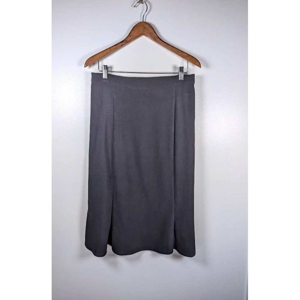 Vintage 90s Y2K Whimsigoth Skirt Size 12 Elastic Minimalist Goth WitchyOffice